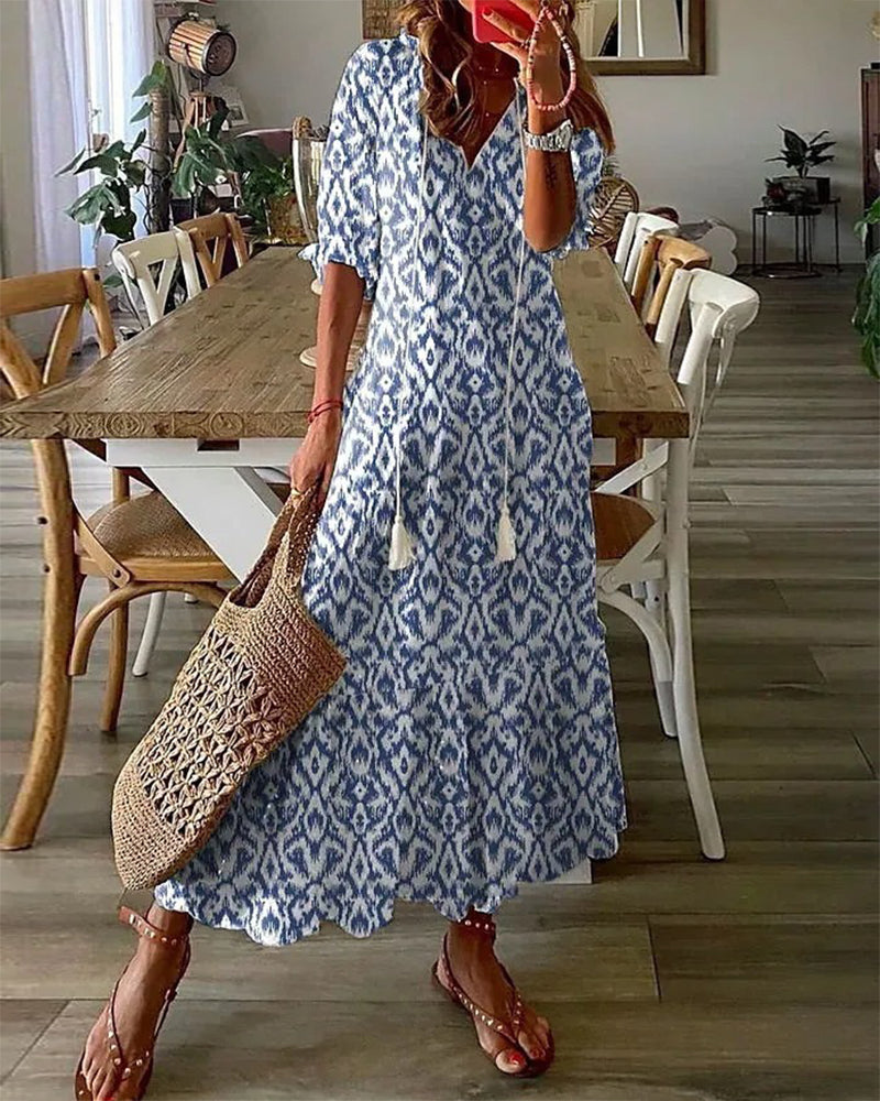Leona™ - Boho Tummy Coverage Dress