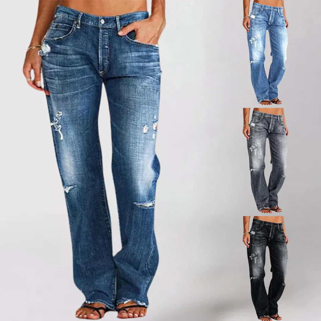 Milly | Elegant Low-Rise Jeans
