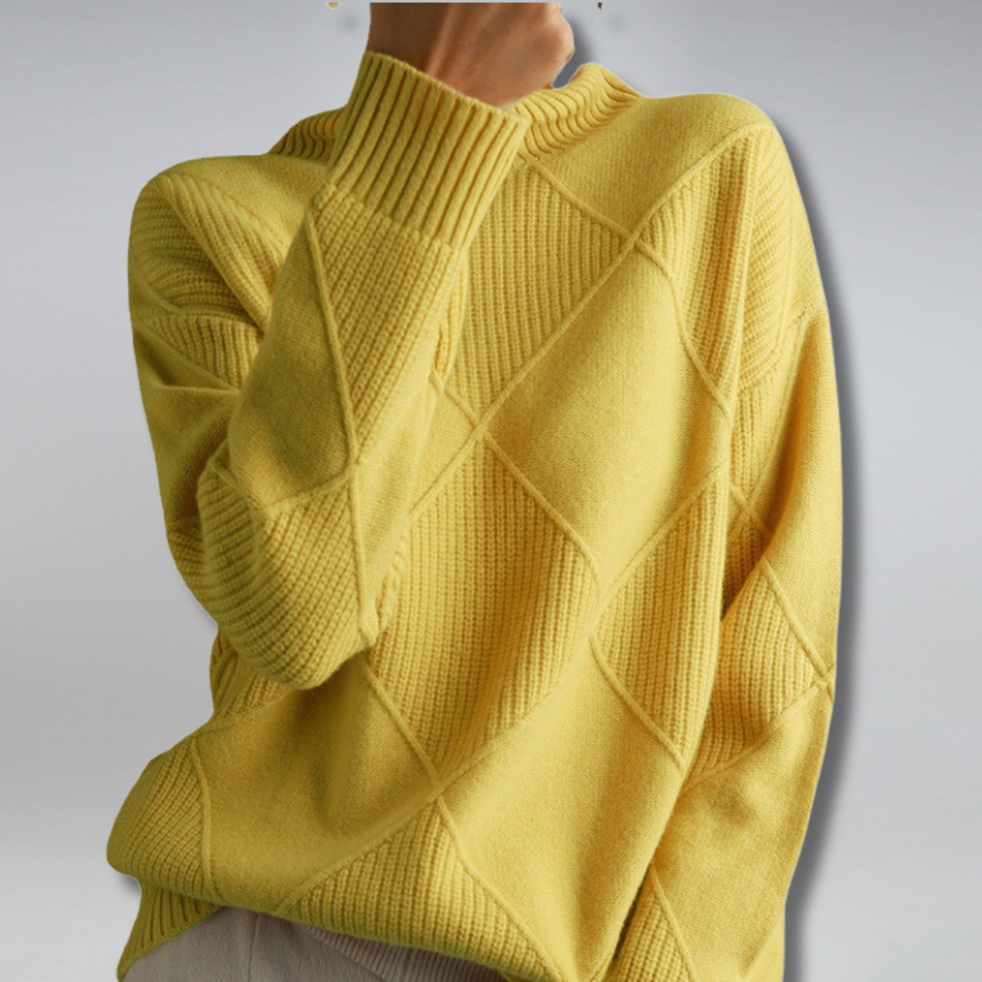 Ava™ Cashmere Turtleneck Sweater