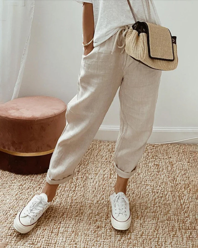 Luana™ - Anti-Sweat Luxe Linen Pants