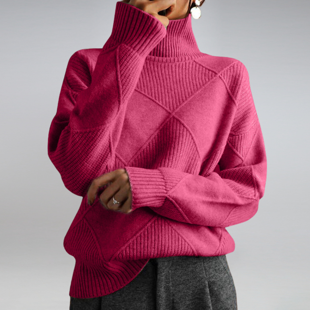 Ava™ Cashmere Turtleneck Sweater