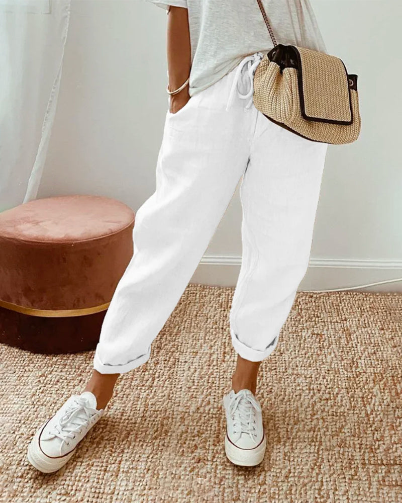 Luana™ - Anti-Sweat Luxe Linen Pants