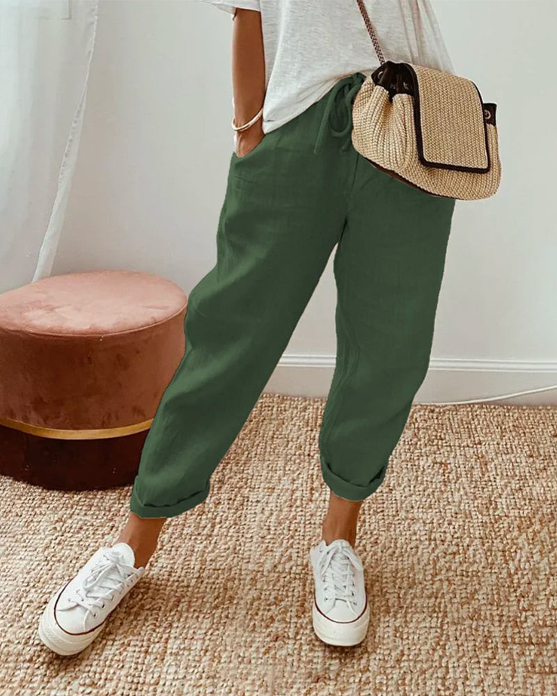 Luana™ - Anti-Sweat Luxe Linen Pants