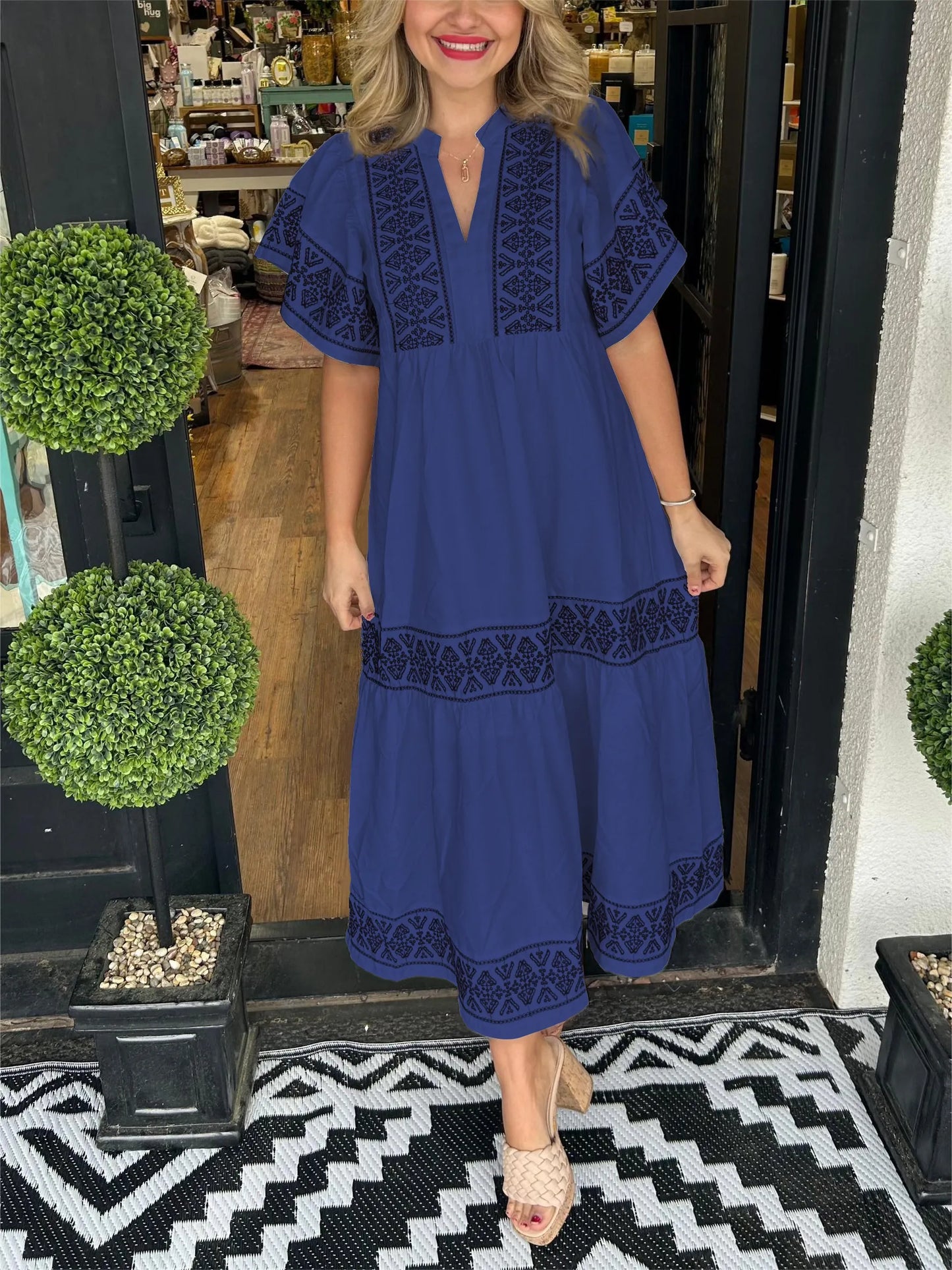 Mirella™ Dress | Boho Maxi Dress