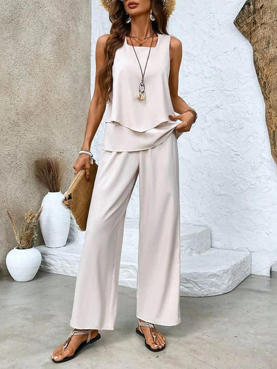 Naiomi™ | Elegant Two-Piece Summer Set