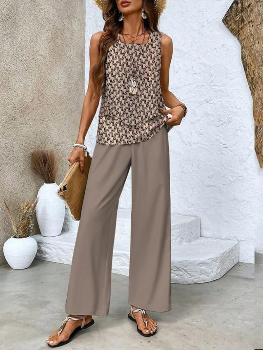 Naiomi™ | Elegant Two-Piece Summer Set