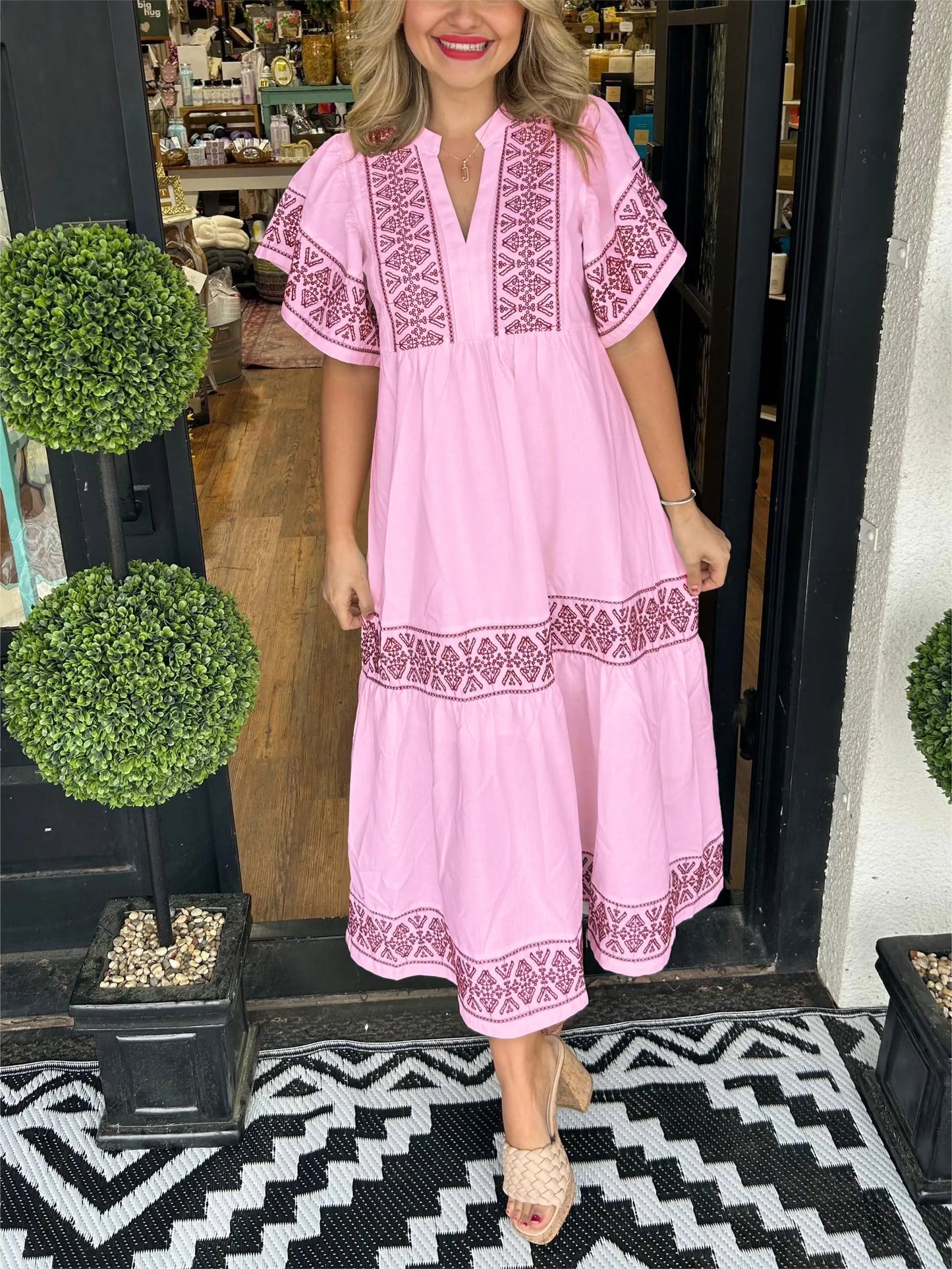 Mirella™ Dress | Boho Maxi Dress