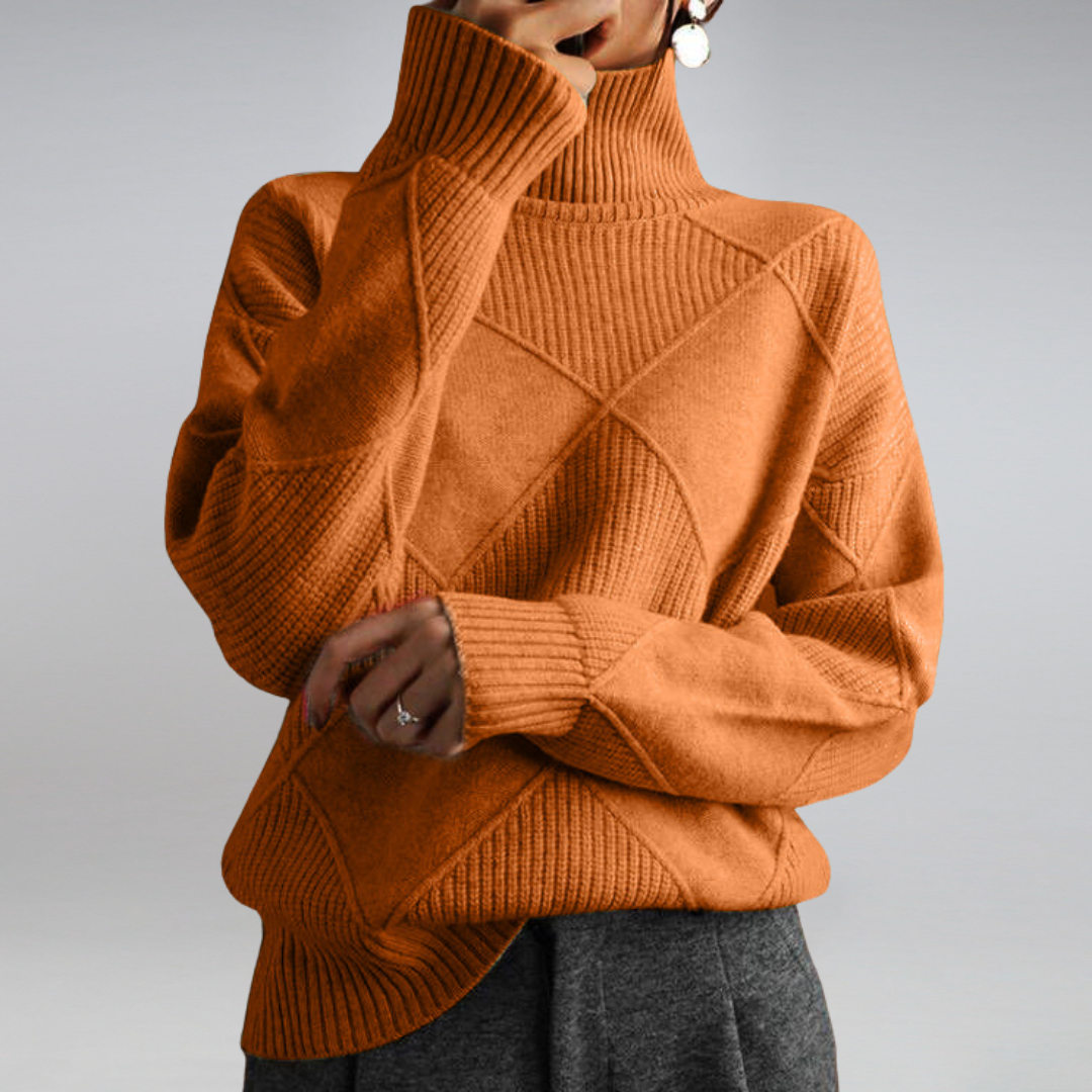 Ava™ Cashmere Turtleneck Sweater