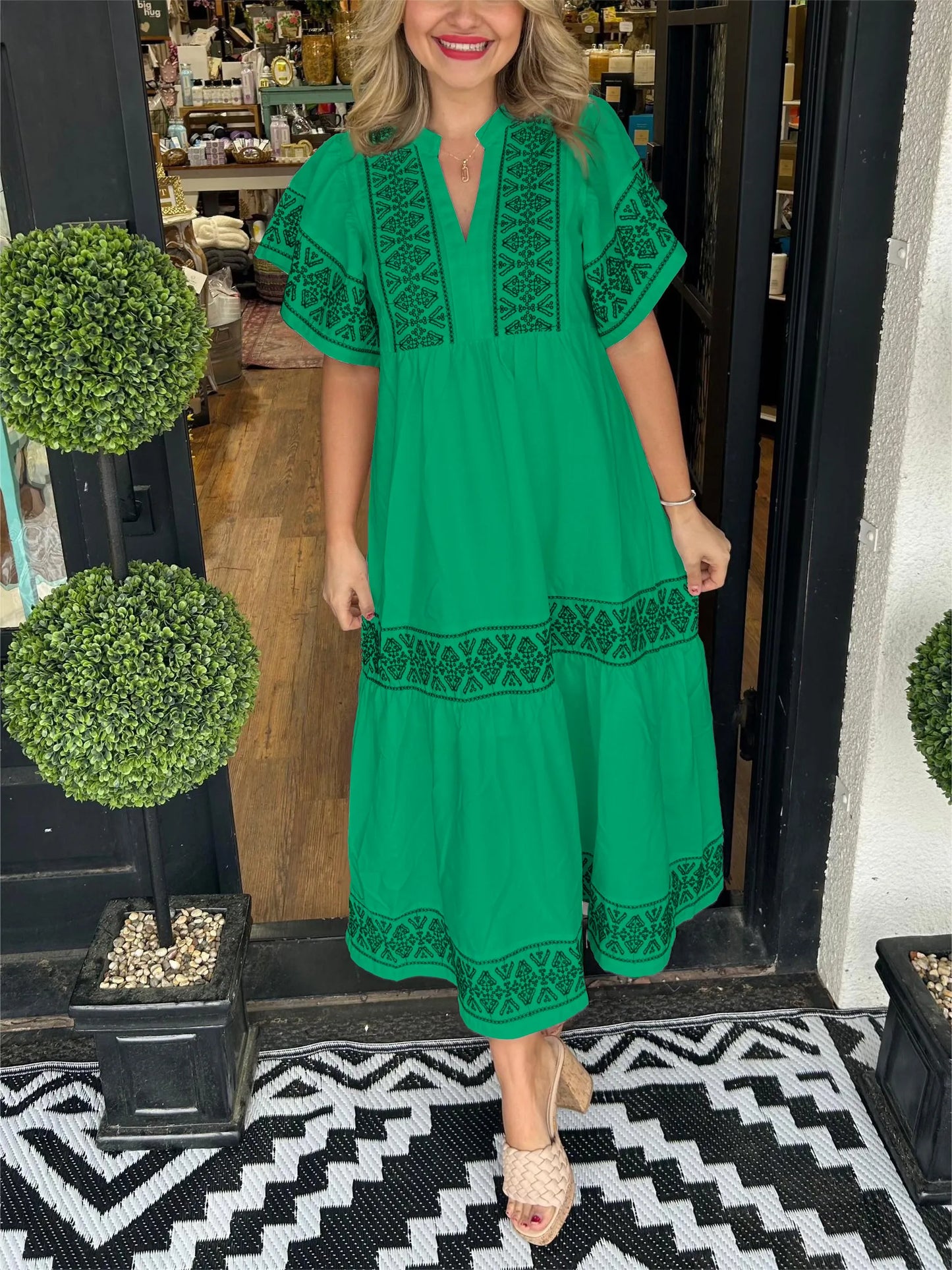 Mirella™ Dress | Boho Maxi Dress