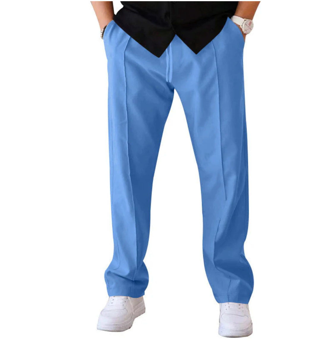 JORDAN - Relaxed Wide-Leg Trousers