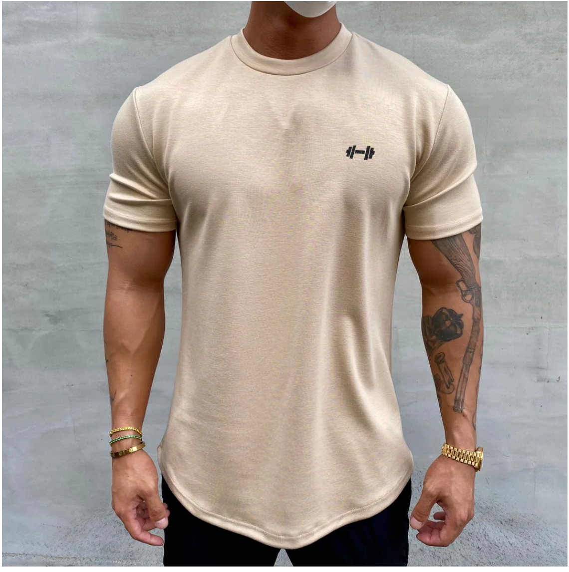 ARNOLD™ | Elastic Cotton Sports T-Shirt