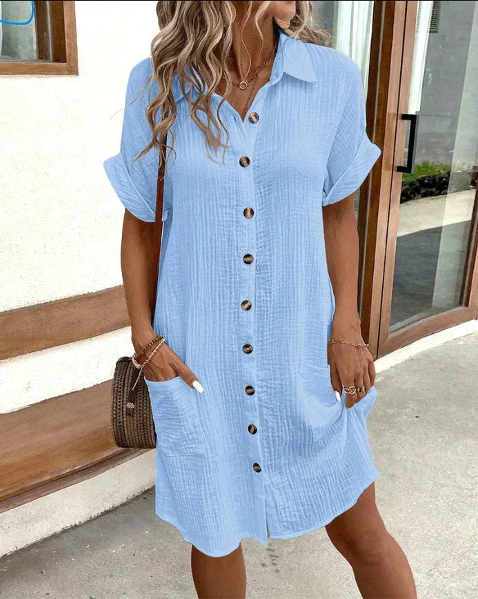 Sandra™ - Stylish Polo Dress