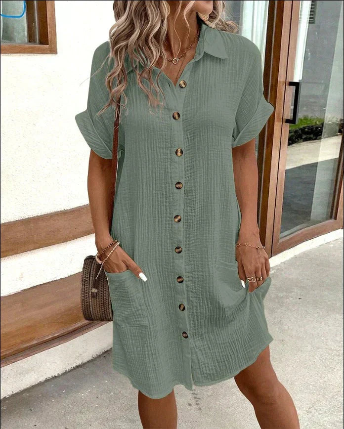 Sandra™ - Stylish Polo Dress