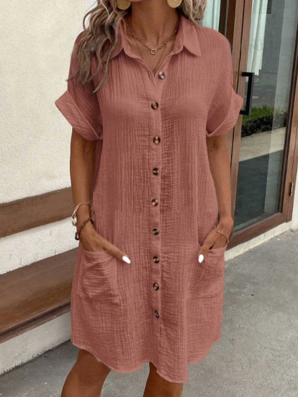 Sandra™ - Stylish Polo Dress