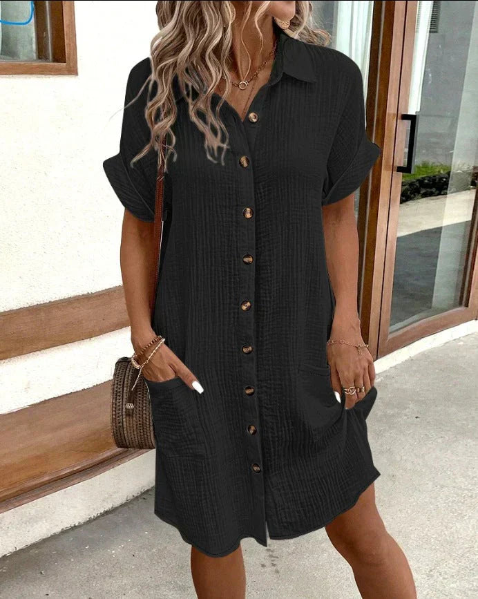 Sandra™ - Stylish Polo Dress