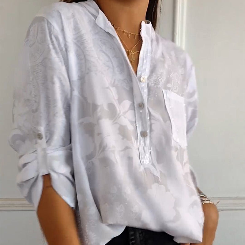 Dalia - Floral Pocket Top