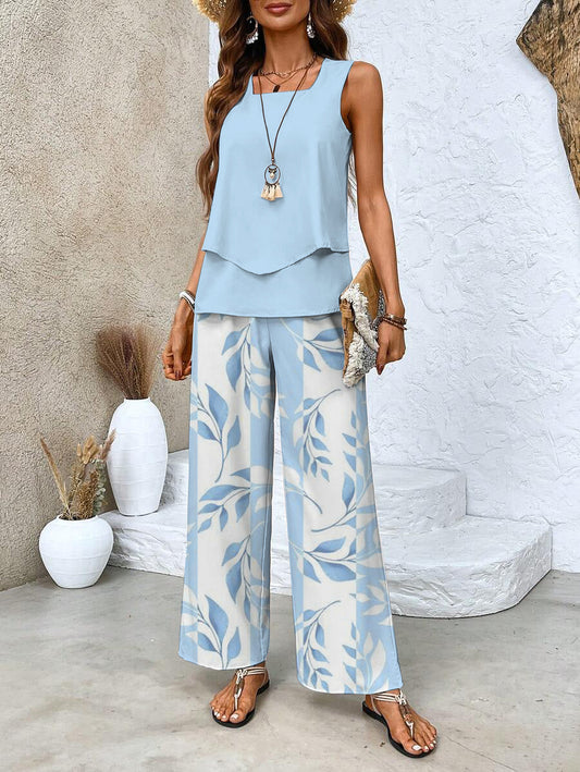 Naiomi™ | Elegant Two-Piece Summer Set