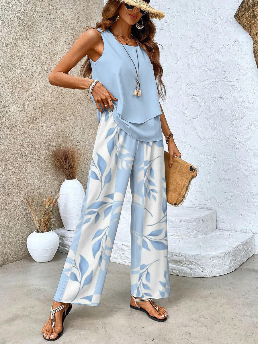 Naiomi™ | Elegant Two-Piece Summer Set