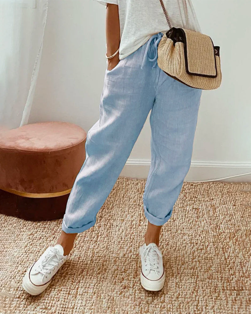 Luana™ - Anti-Sweat Luxe Linen Pants