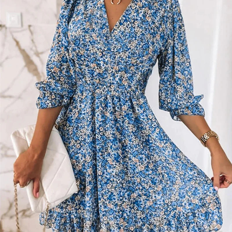 Evelyn™ - Elegant Floral Dress