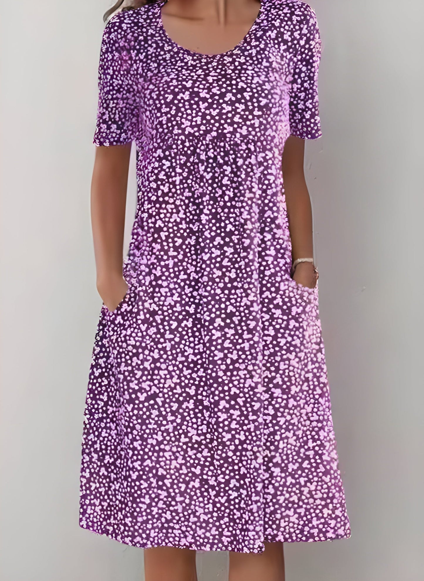 Bahira™ - Casual Round Neck Dress