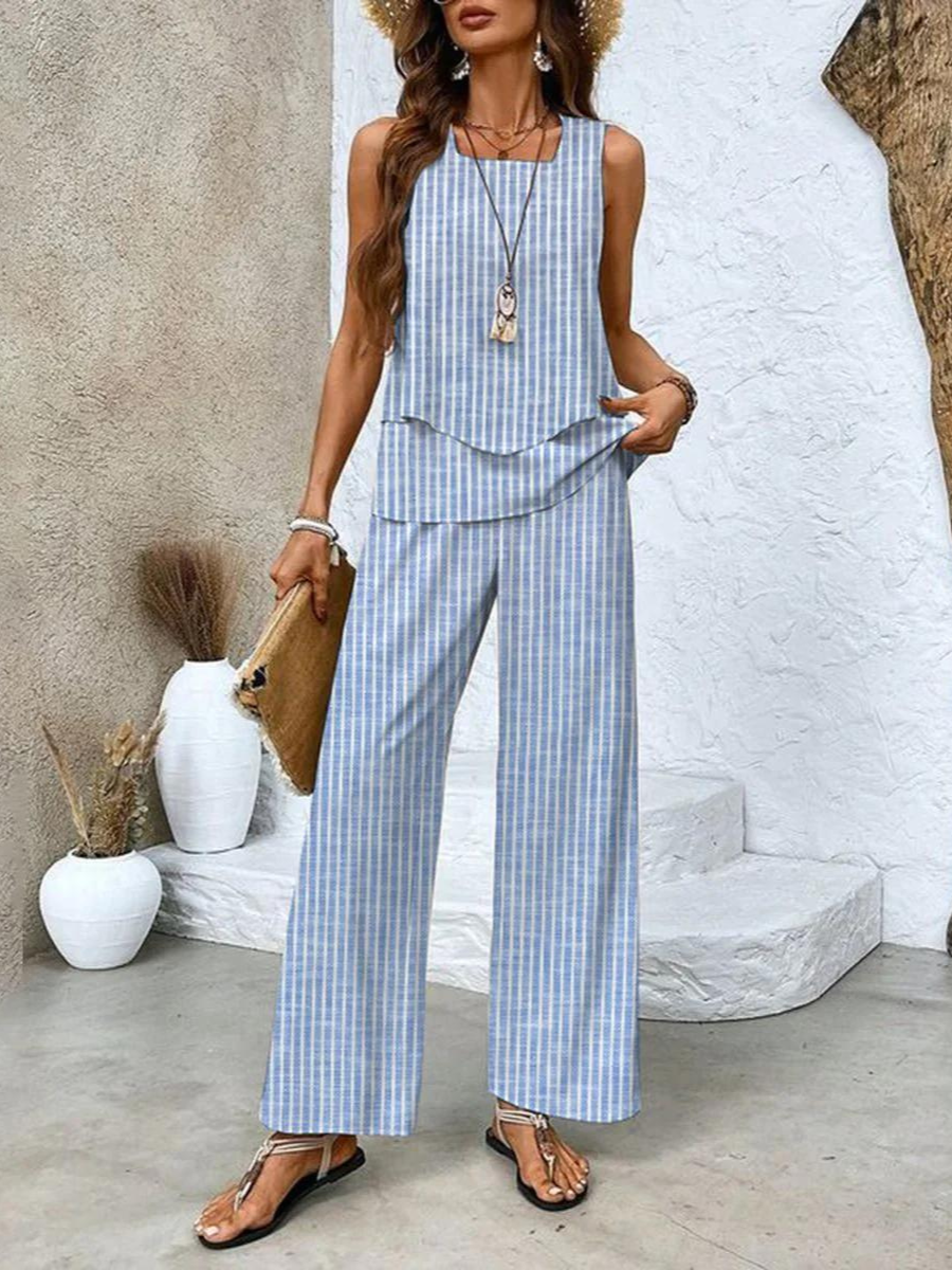 Naiomi™ | Elegant Two-Piece Summer Set