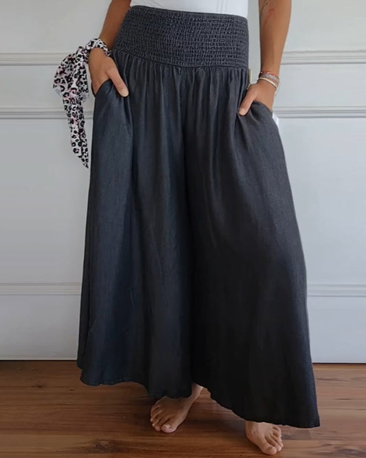 Gina - Pants with Elastic Waist