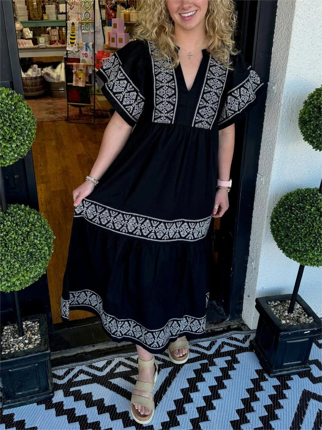 Mirella™ Dress | Boho Maxi Dress