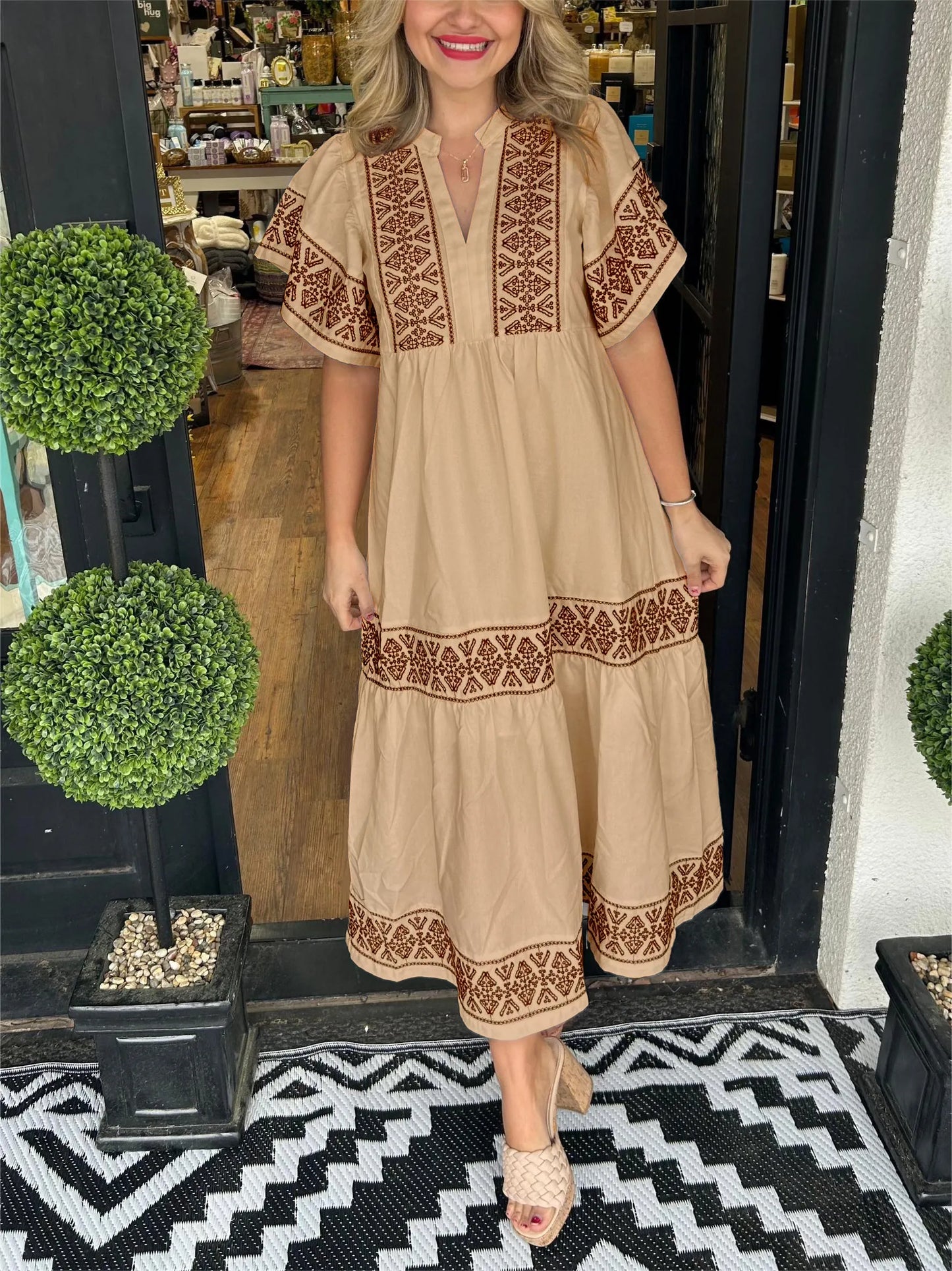 Mirella™ Dress | Boho Maxi Dress