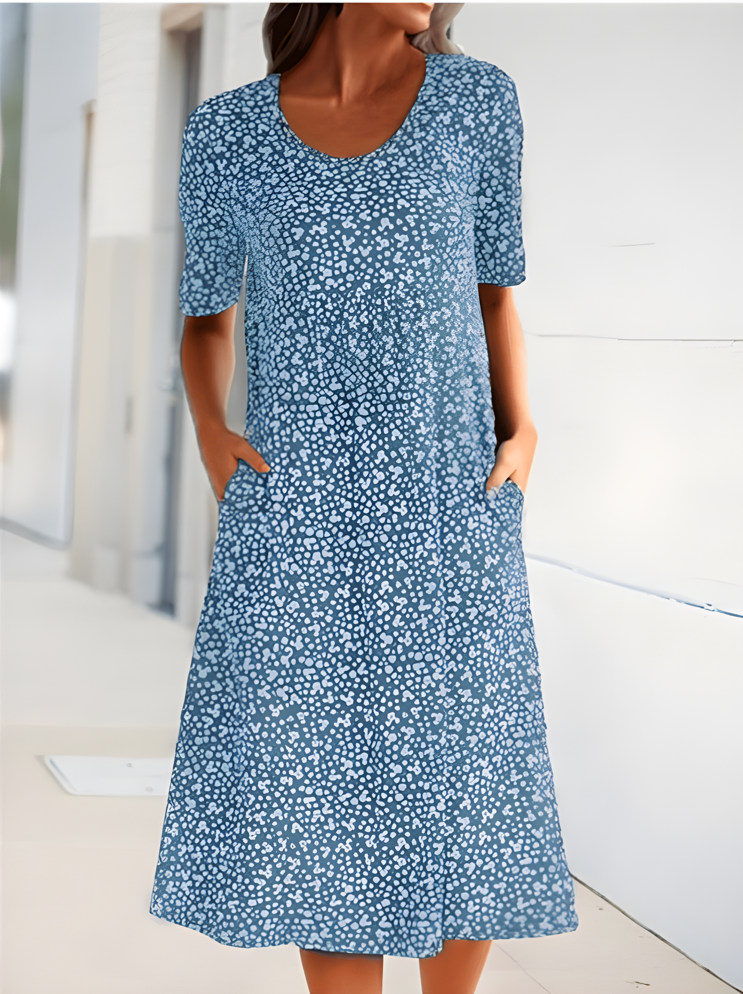 Bahira™ - Casual Round Neck Dress