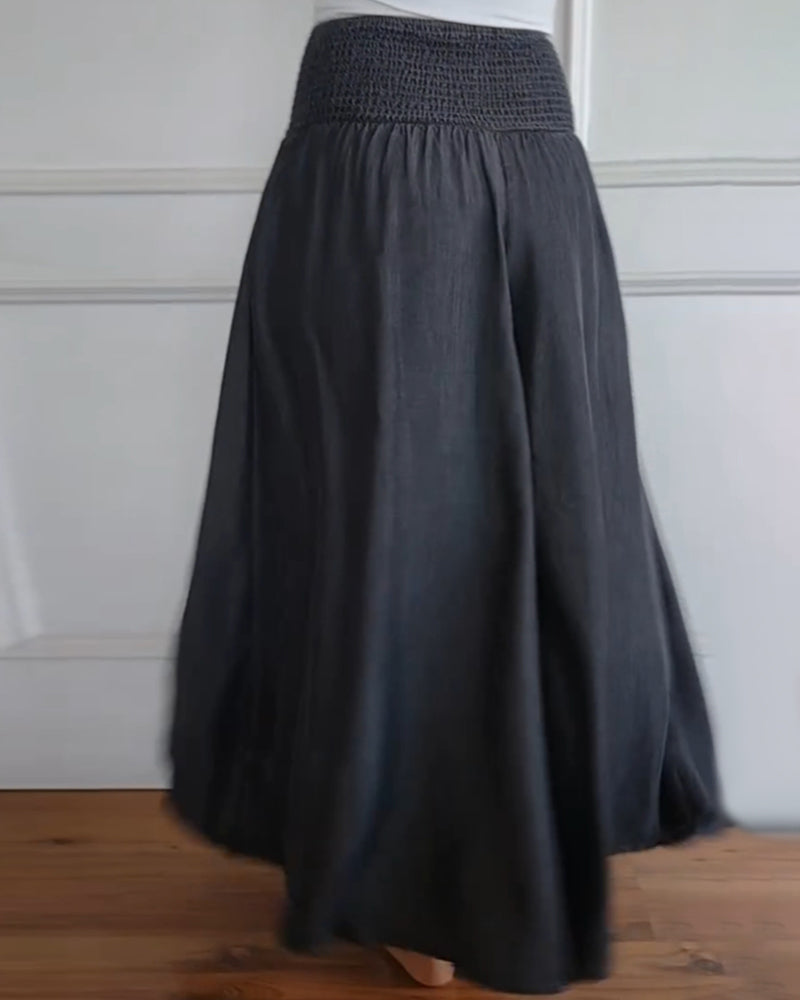 Gina - Pants with Elastic Waist