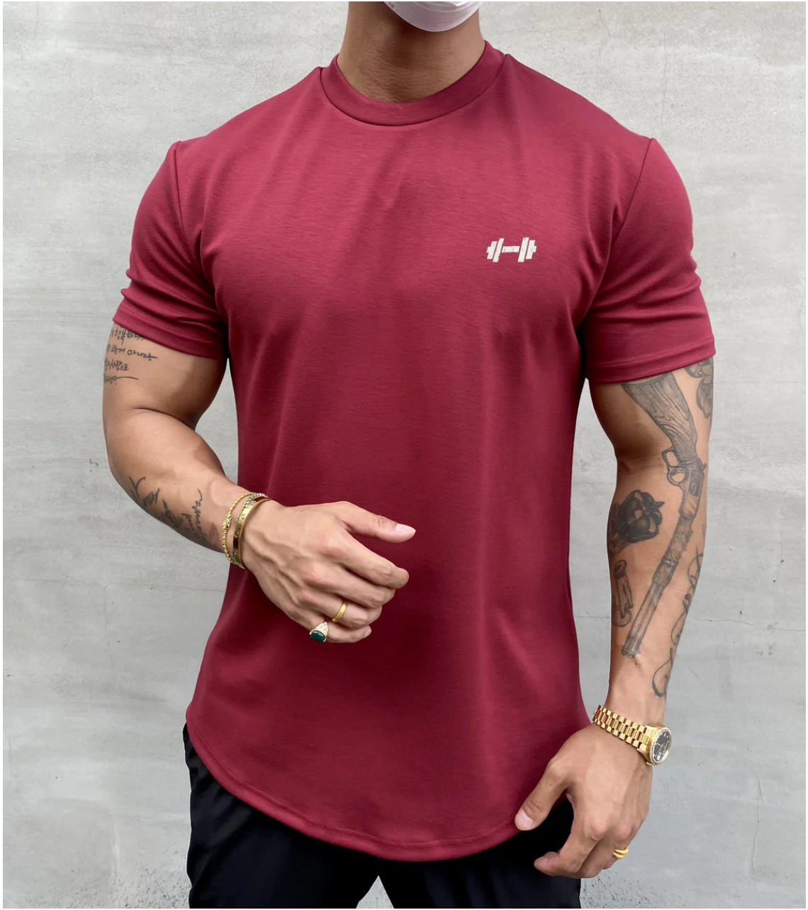 ARNOLD™ | Elastic Cotton Sports T-Shirt