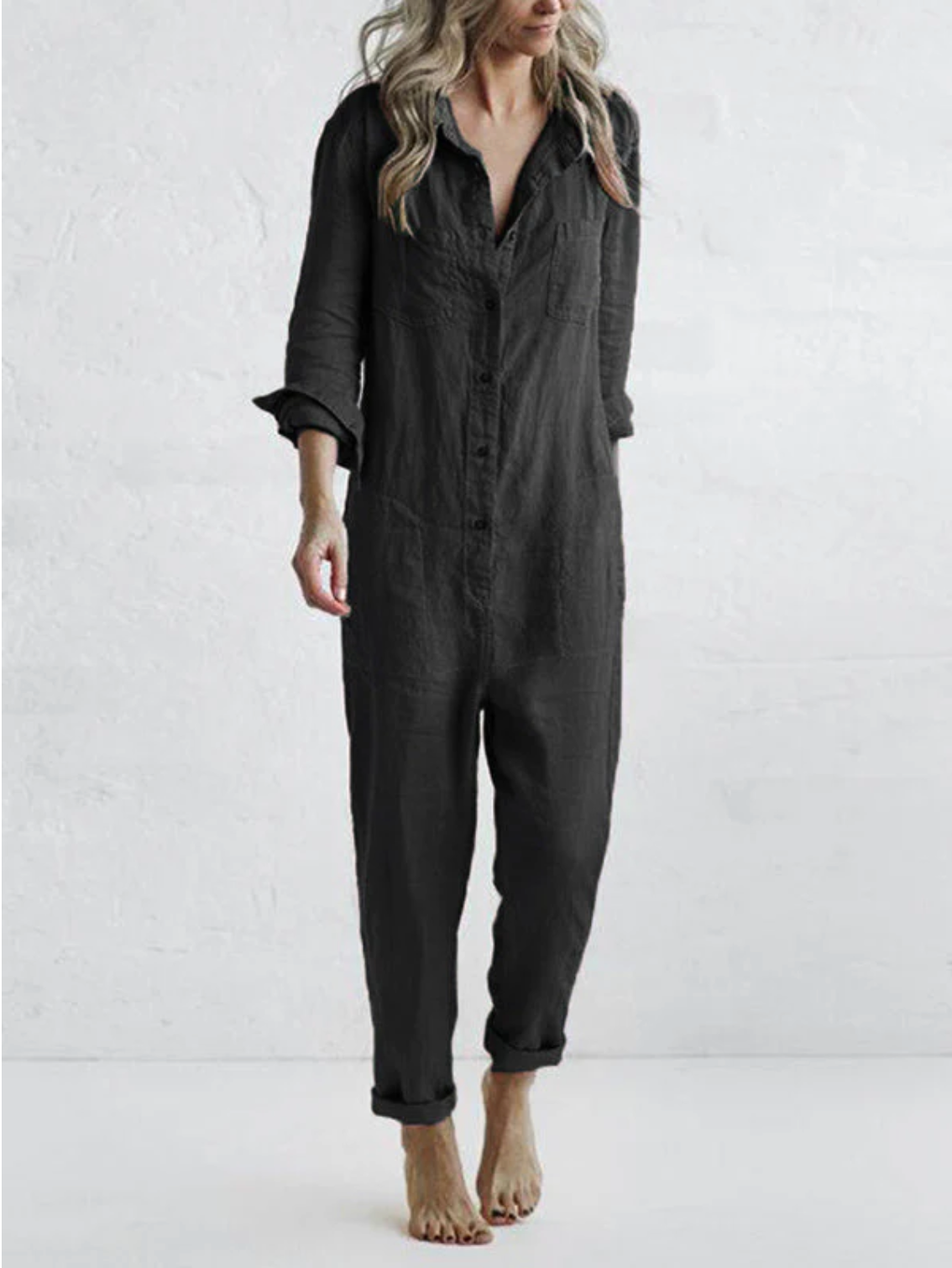 ELENORA™ | Long-Sleeve Jumpsuit