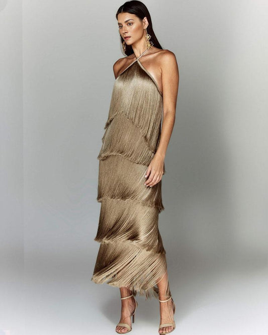 Edina™ | Fringe Dress