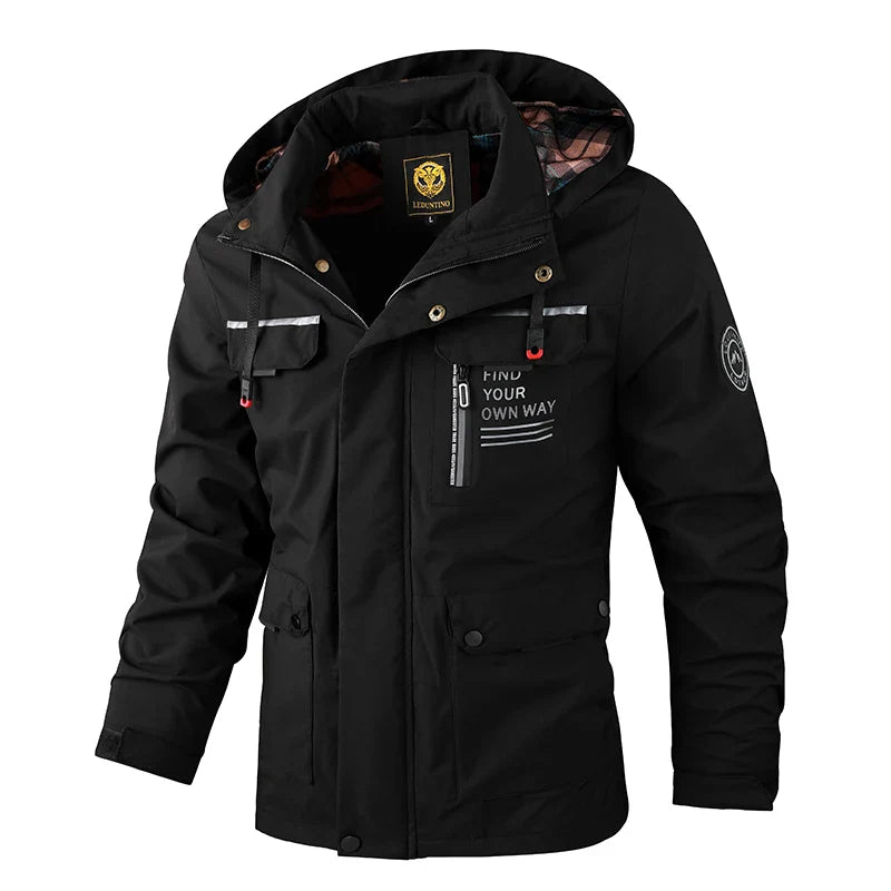 Daniel | Waterproof Winter Jacket with Removable Hood