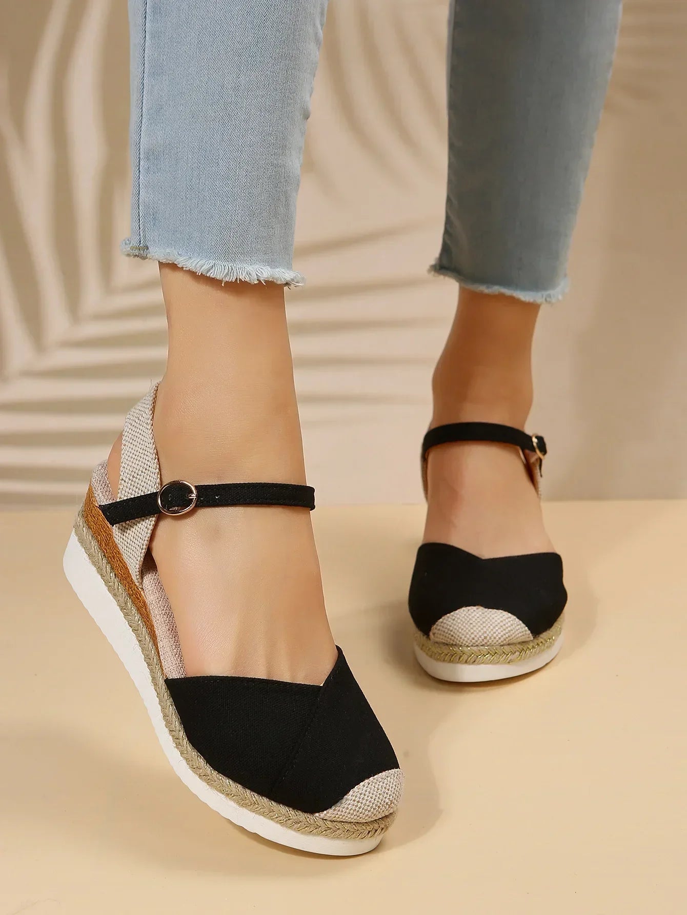 Kathrin | Women's Closed Toe Wedge Sandals