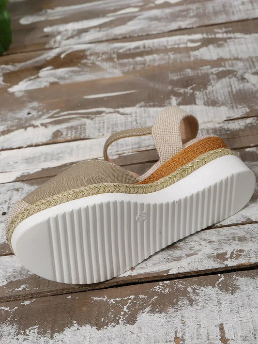 Kathrin | Women's Closed Toe Wedge Sandals