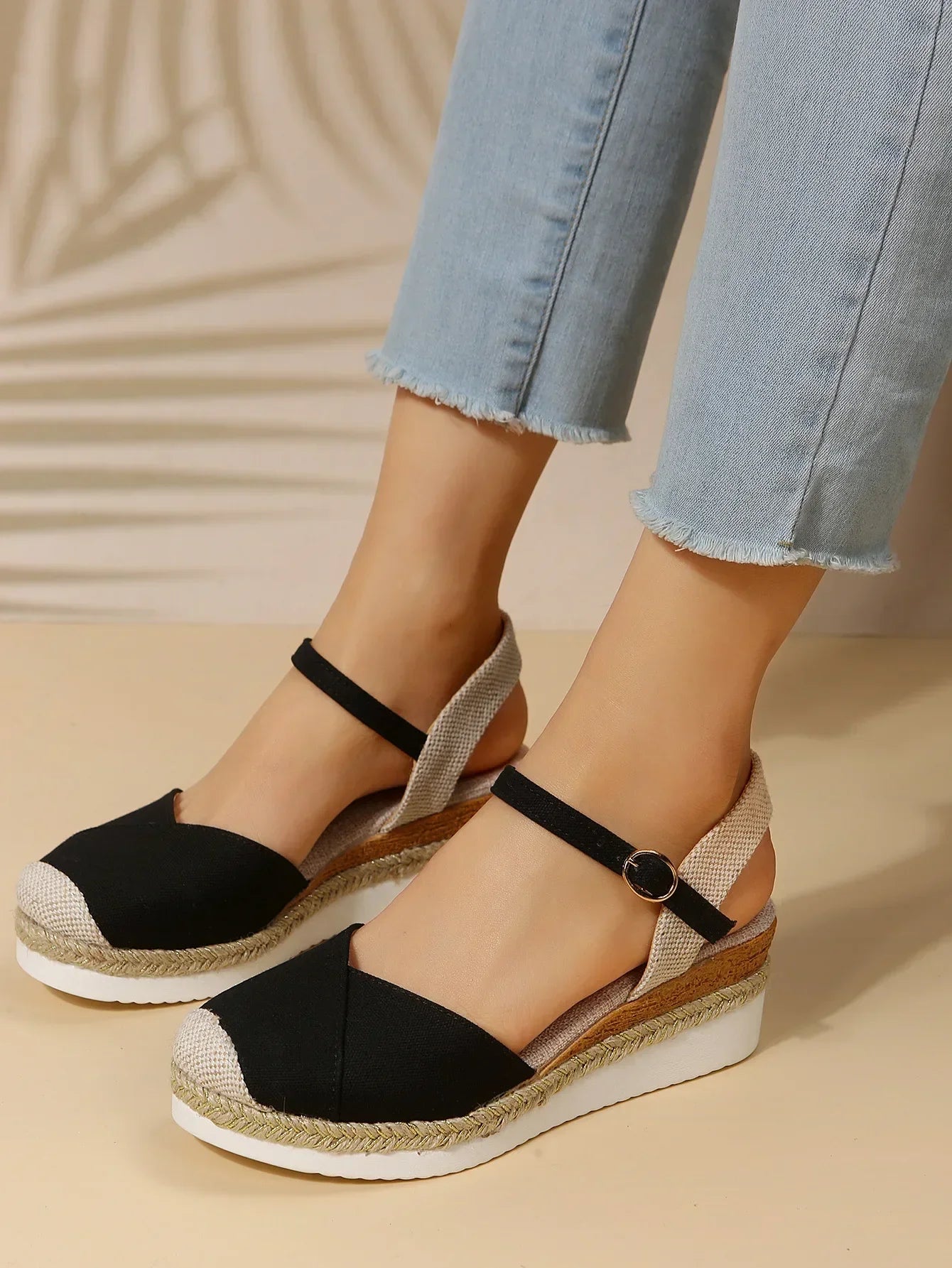 Kathrin | Women's Closed Toe Wedge Sandals