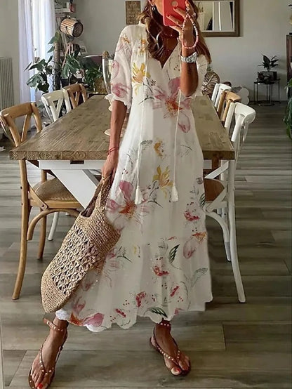 Leona™ - Boho Tummy Coverage Dress