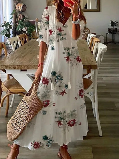Leona™ - Boho Tummy Coverage Dress